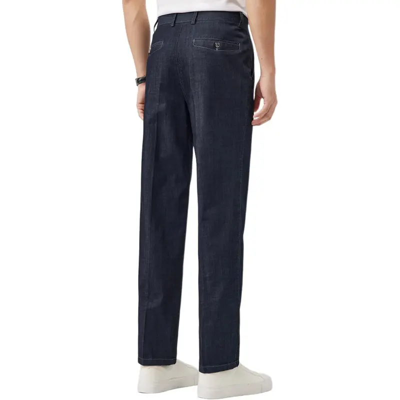 Red bean Jeans Men Blue-1