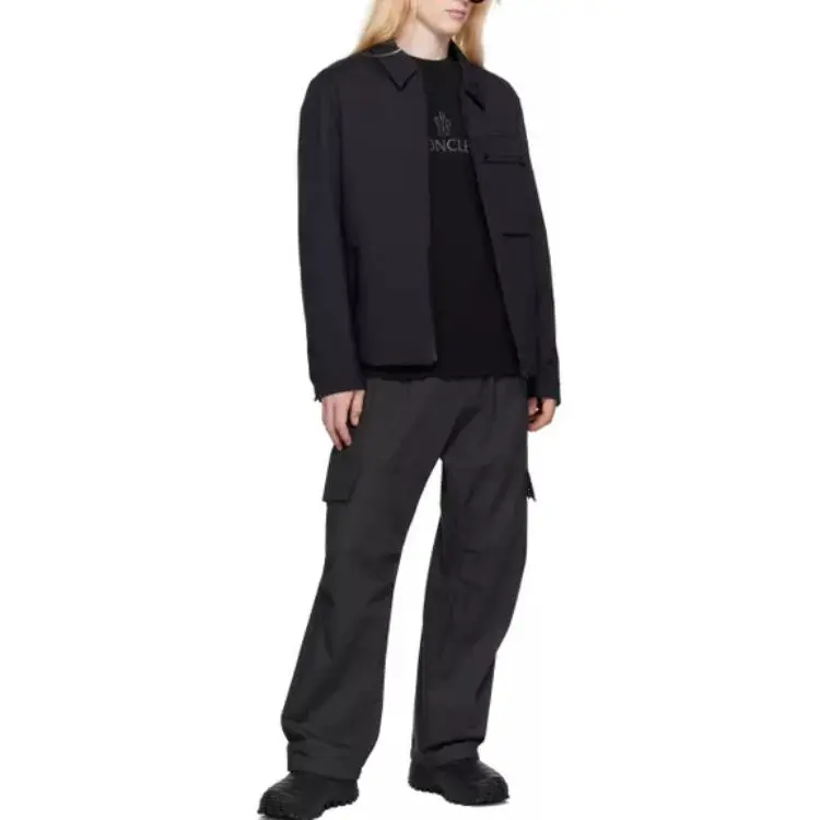 Moncler Jackets Coats Men's Black-4