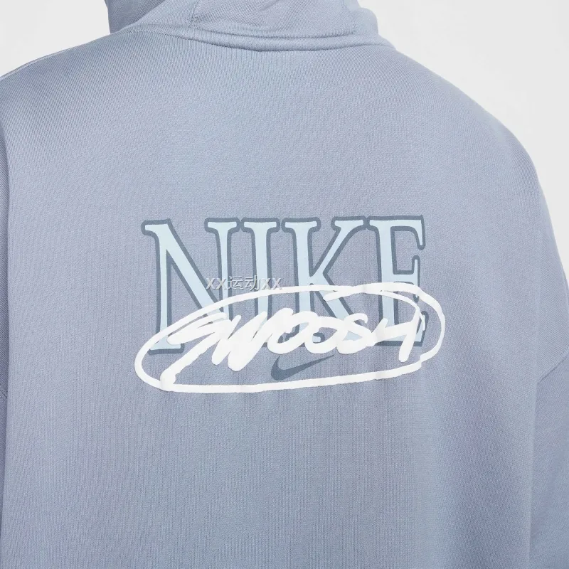 Nike SportswearClub FT OS PO HDY OPP1 Sweatshirt Men's Blue-6
