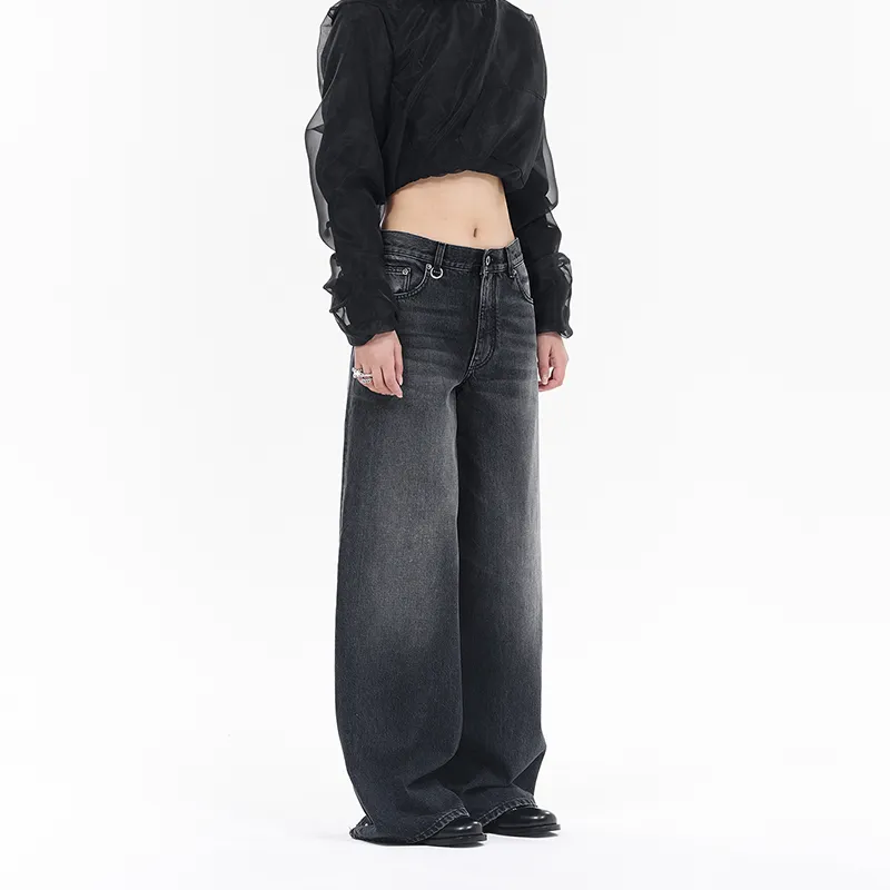 WE11DONE Wide leg Jeans-2