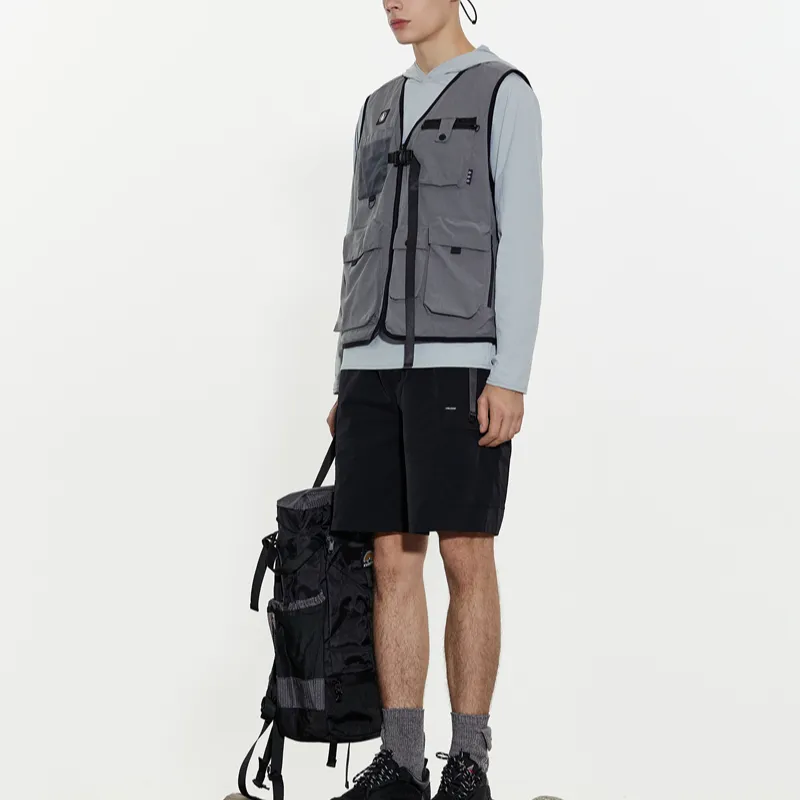 VOLCOM Vests Unisex Light Gray-4