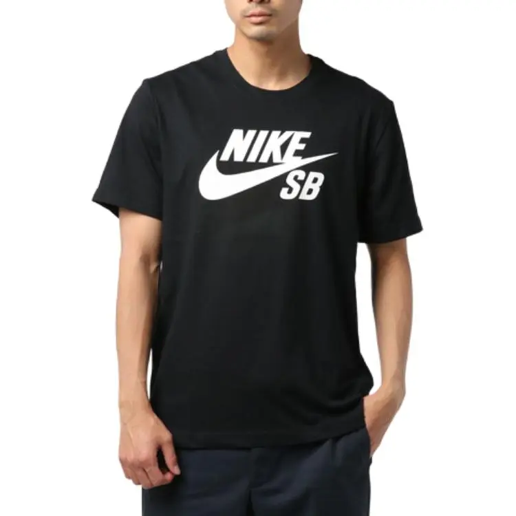 Nike Set-in Sleeve T-Shirt Men's Black-2
