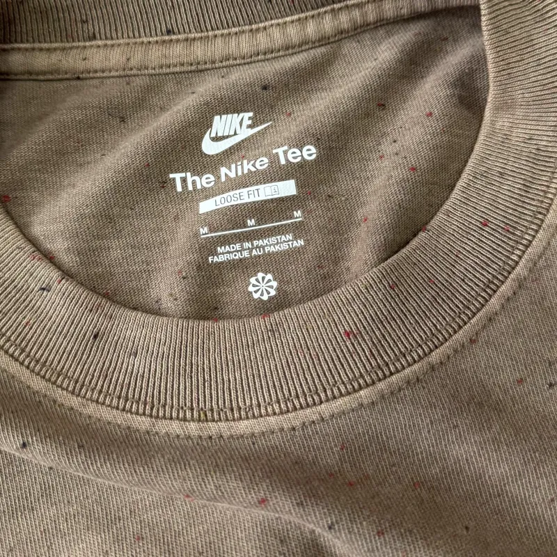 Nike T Shirts Men Khaki-1