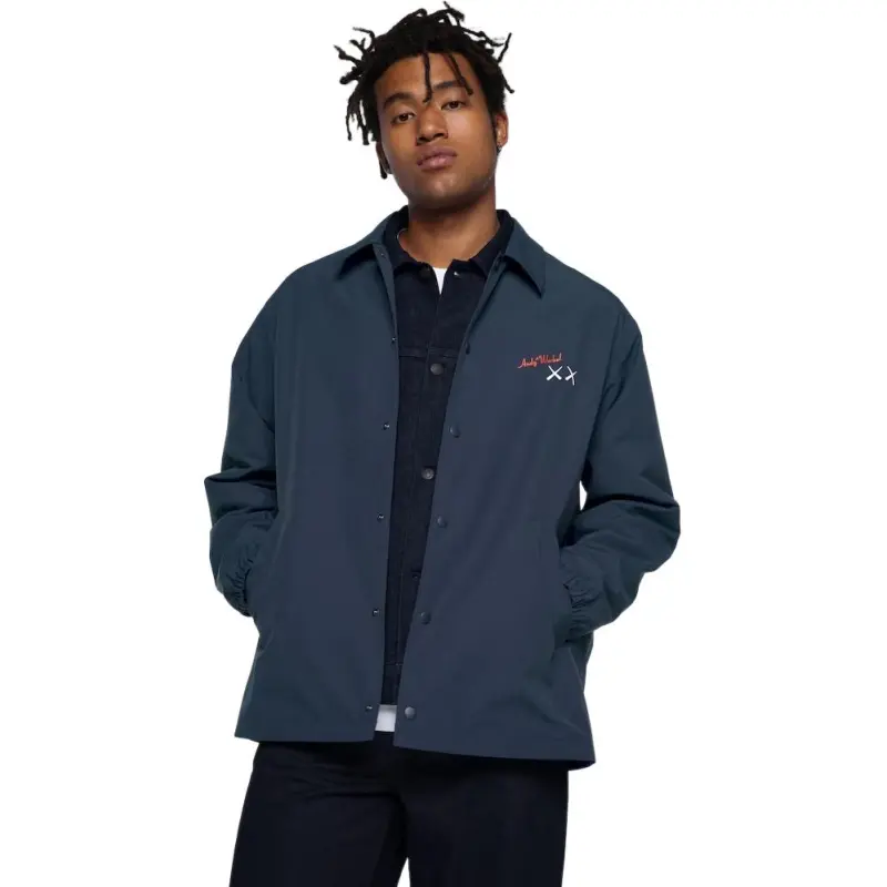 Kaws X Andy Warhol X UNIQLO KAWS X WARHOL Collaboration Jackets Unisex Navy-2