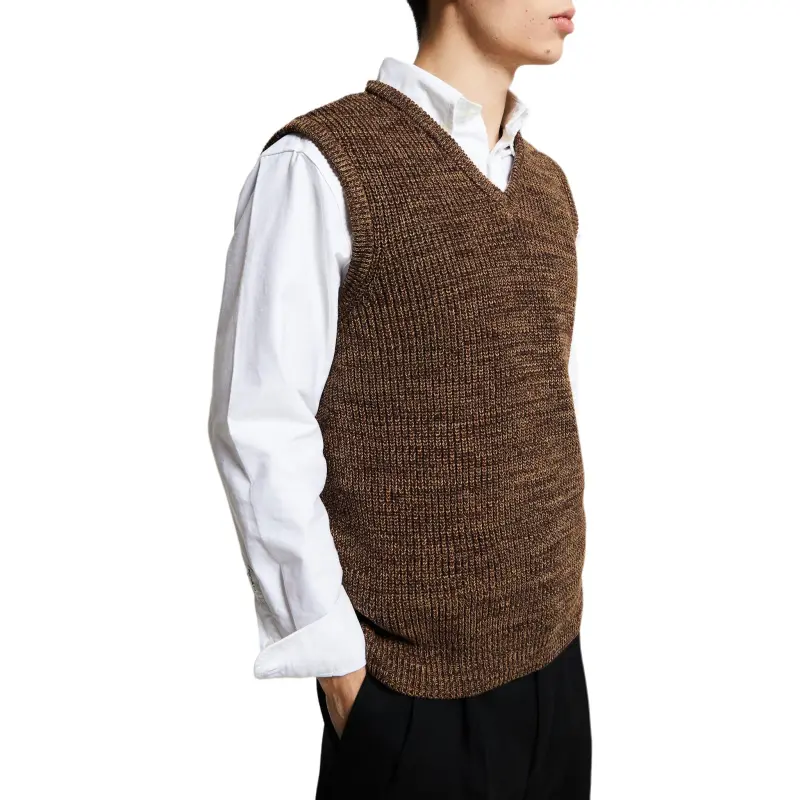 NOAH Sweaters Men Brown-1