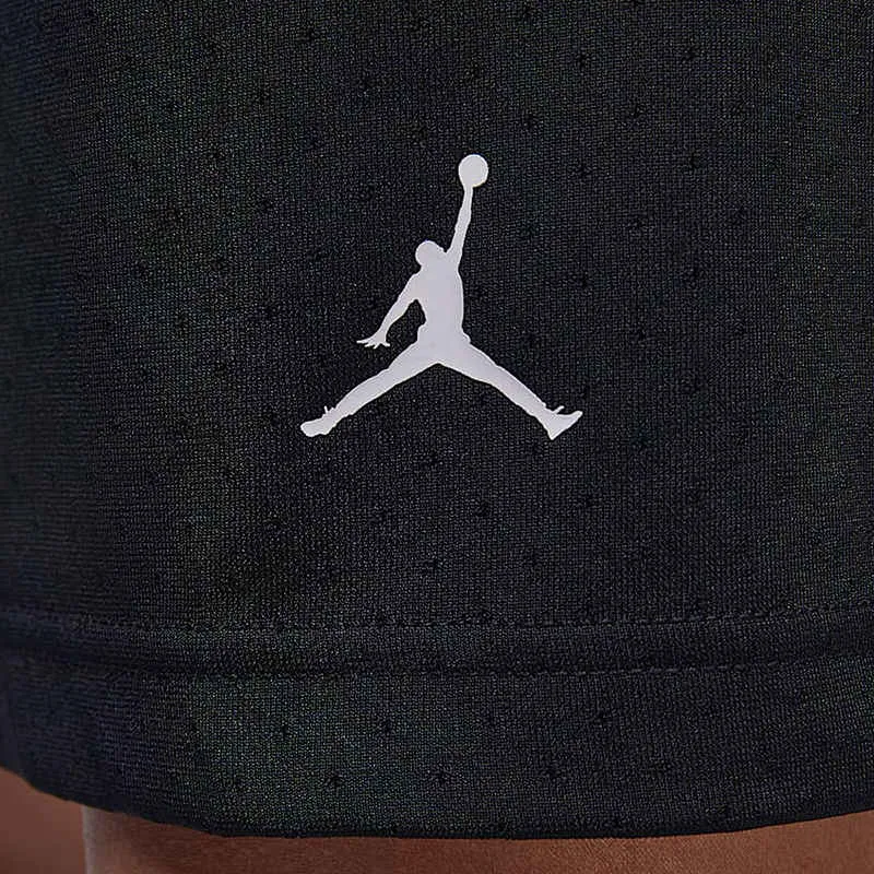 Jordan Sport Casual Shorts Men's Black/White-4