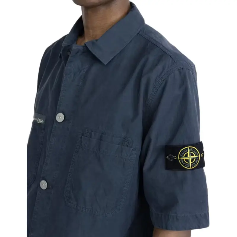 STONE ISLAND Shirt Men's Dark Blue-4