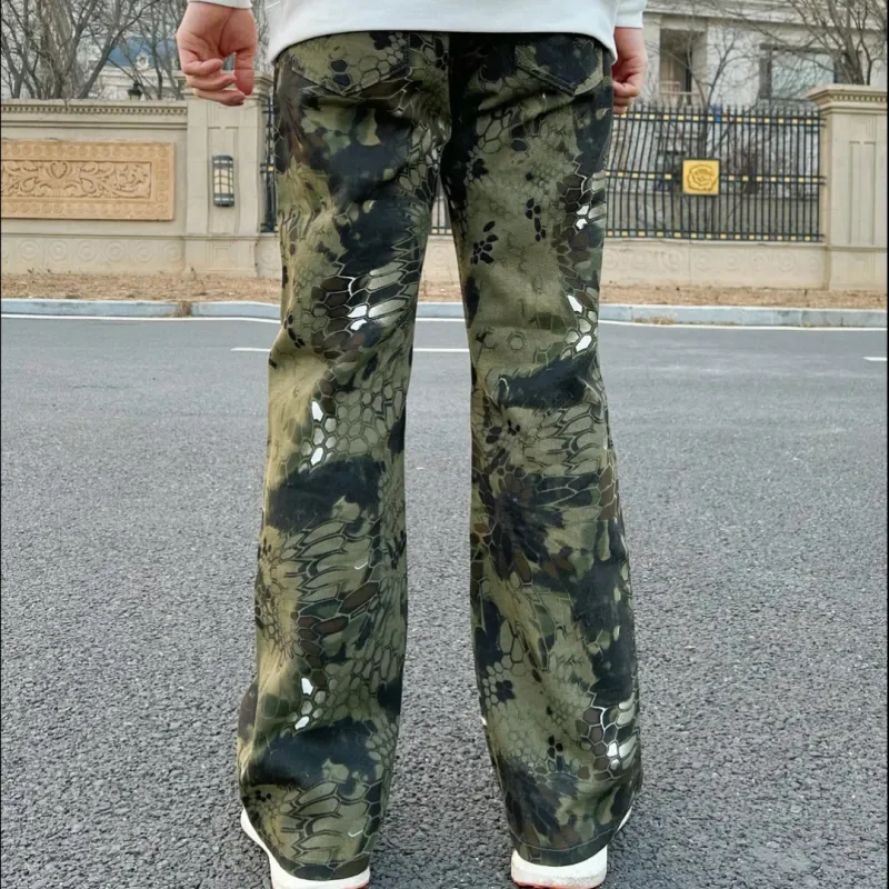 Glona Klio Jeans Unisex Camouflage-4