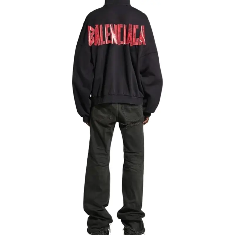 Balenciaga Logo print Hoodie-3