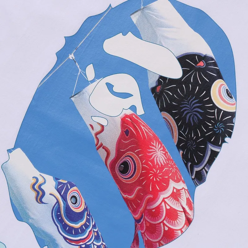 Bape Carp Photo By Bathing Ape Tee-1