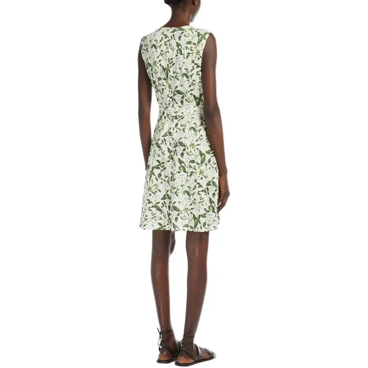 WEEKEND MaxMara Sleeveless Dress Women's Green-2