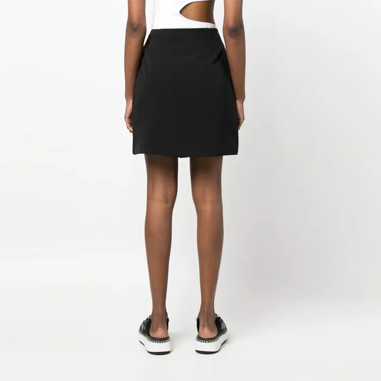 DKNY Casual Short Skirts Women's Black-2