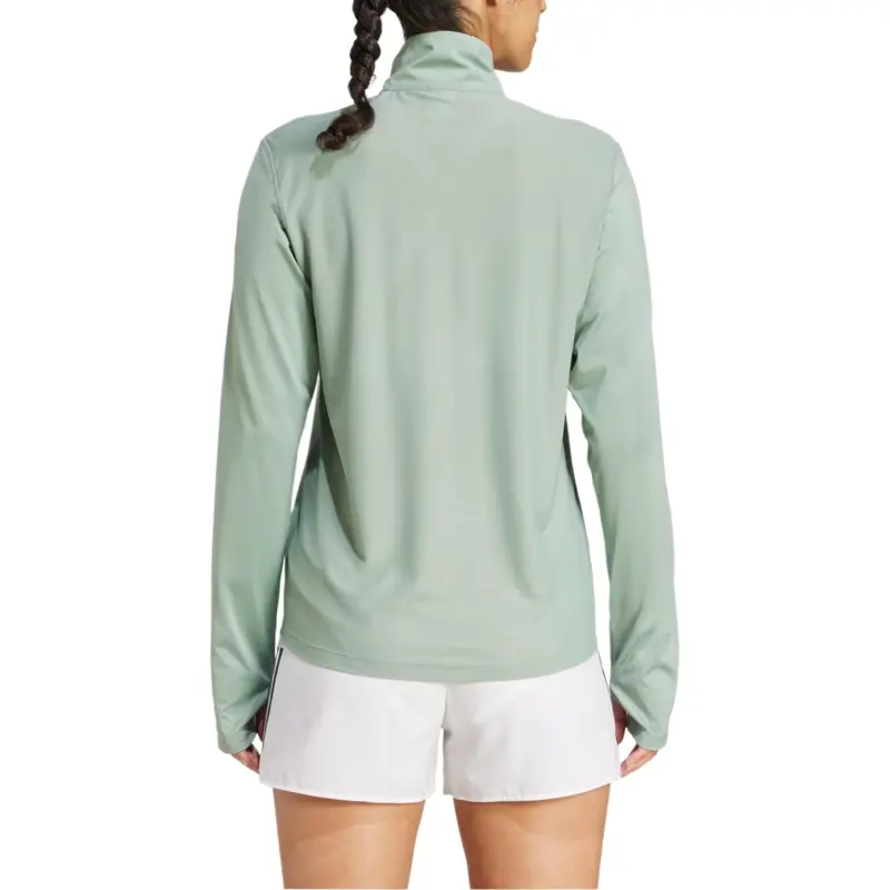 Adidas Free Shipping With AdiClub Own The Run Half Zip Jacket-2