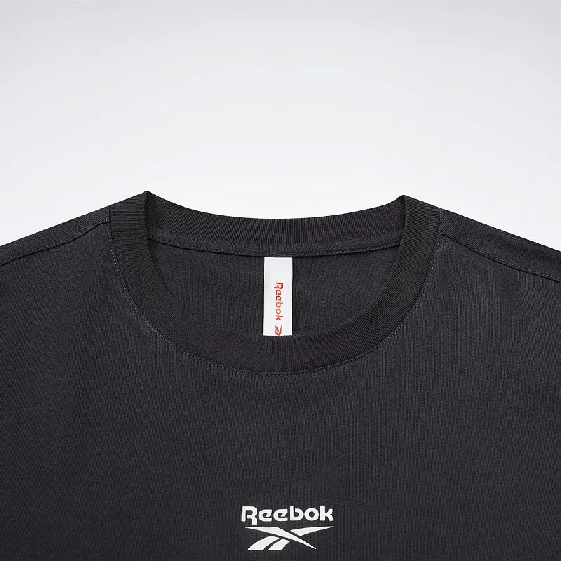 Reebok T Shirt Unisex Charcoal Black-2