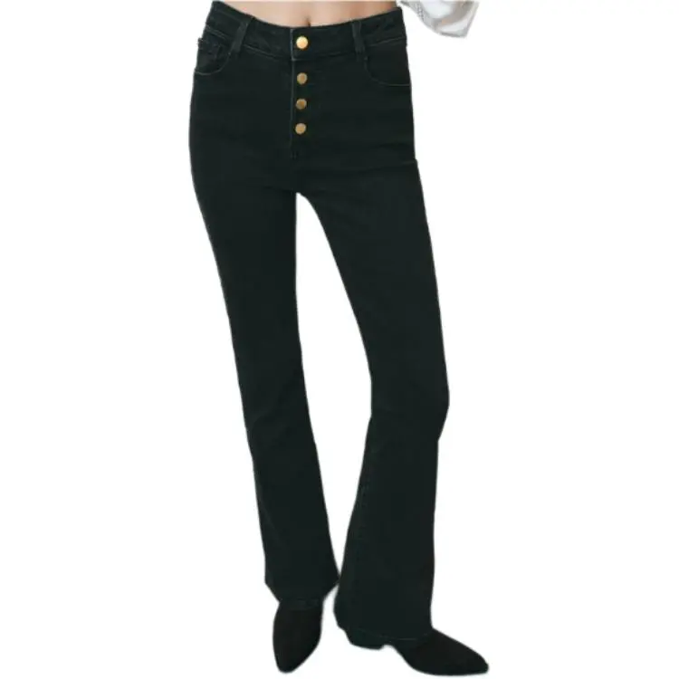 ZARA Jeans Women's Black-2