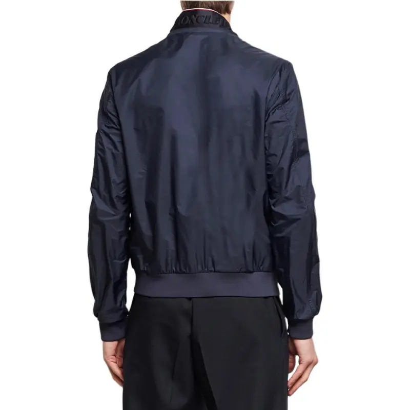 Moncler Jackets Coats Men's Marine Blue-4
