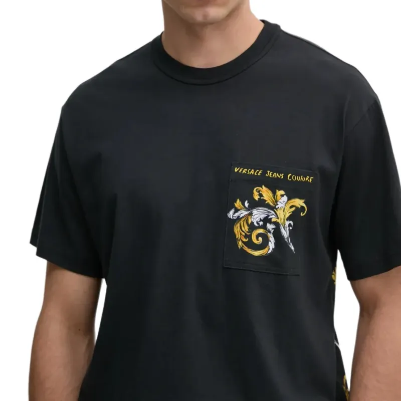 VERSACE JEANS COUTURE Baroque Pocket T Shirt-3