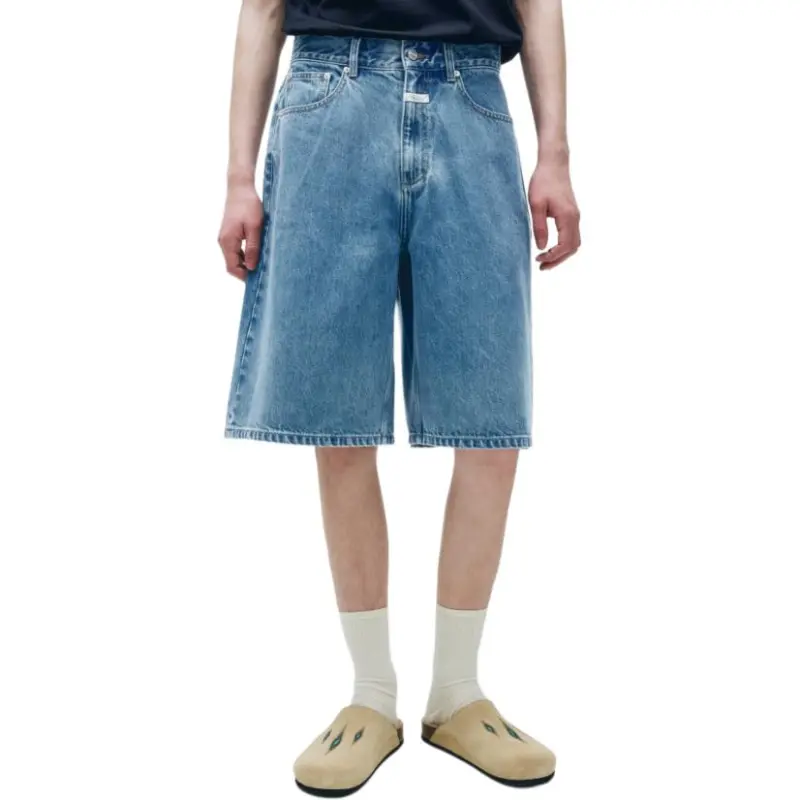 MARITHE FRANCOIS GIRBAUD Denim Shorts Unisex-2