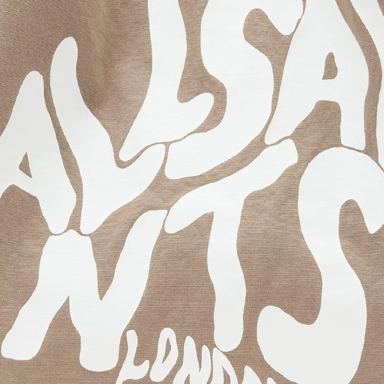 ALLSAINTS Organic Cotton Tote Bag, Shopping Bag, Shoulder Bag Men's Chestnut Brown-4