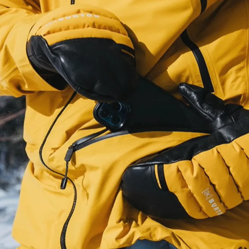 BURTON AK Ski Tops Unisex Yellow-5