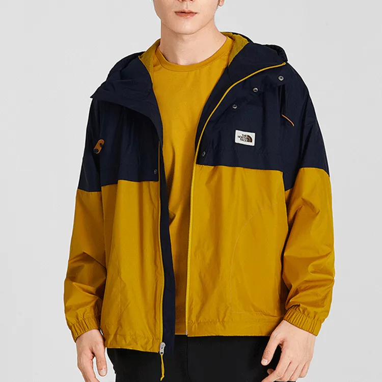 THE NORTH FACE UE Series Wind And Water Repellent Windbreaker Jacket Men's Yellow-2