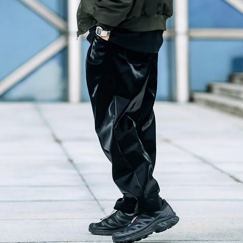 NST NONSTOP Casual Pants Unisex Black-2