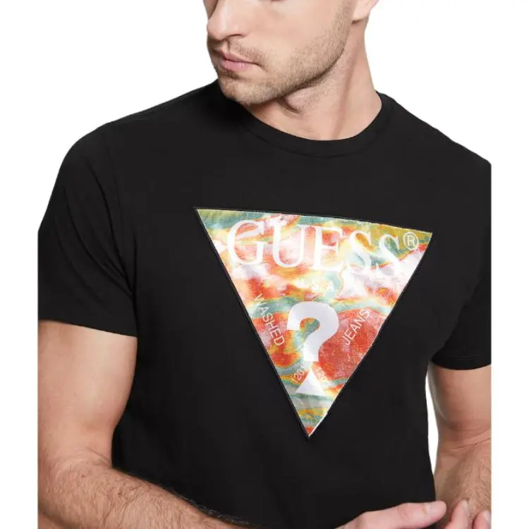 GUESS T Shirts Men Black-4
