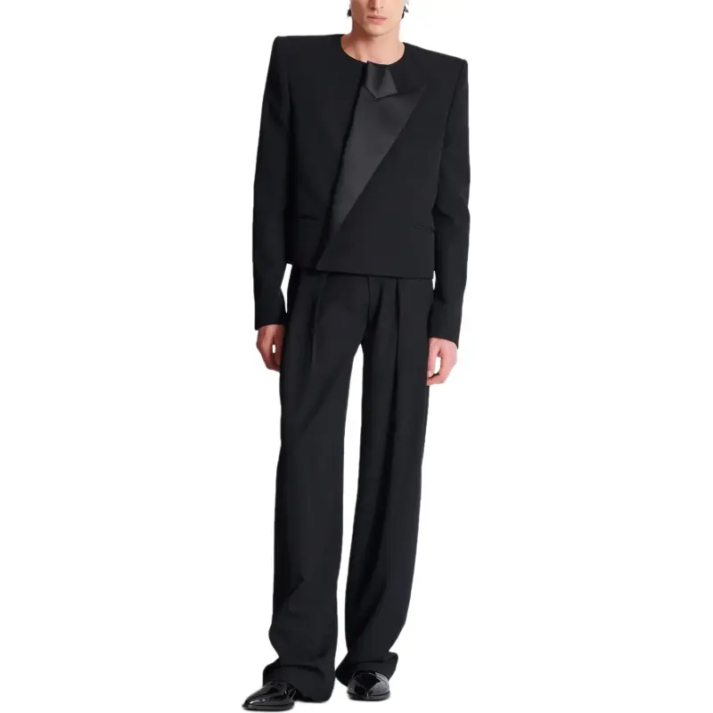 BALMAIN Asymmetric Spencer Jacket-1