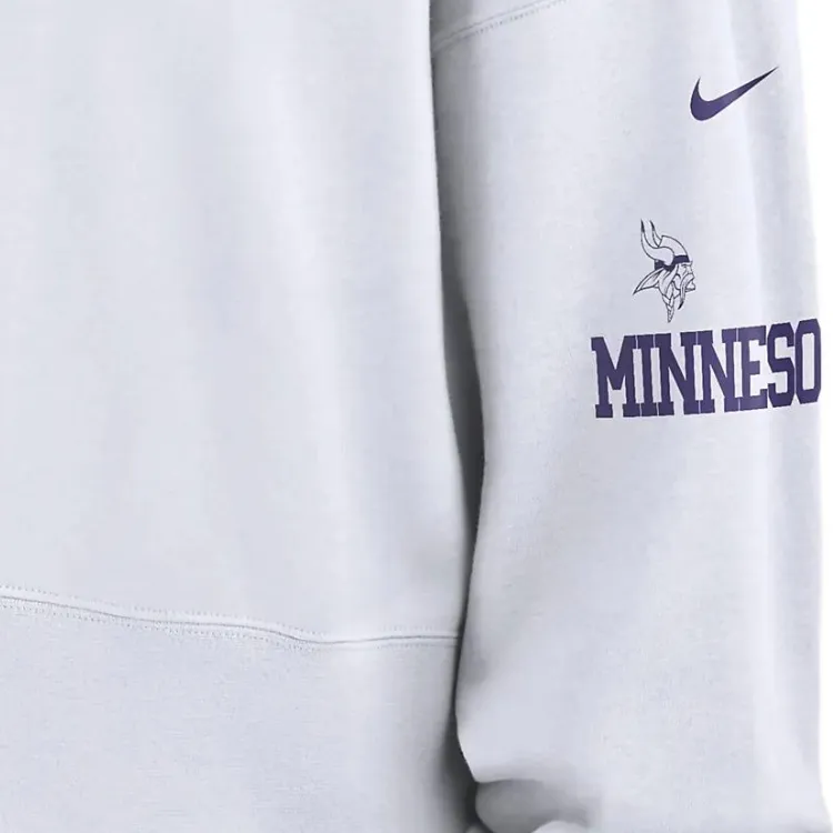 Nike Minnesota Vikings Women's Nike Nfl Pullover Crew-2