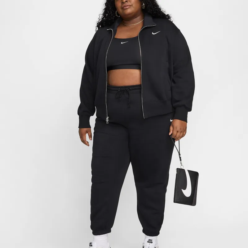 Nike Sportswear Phoenix Fleece Jackets Coats Women's Black-4