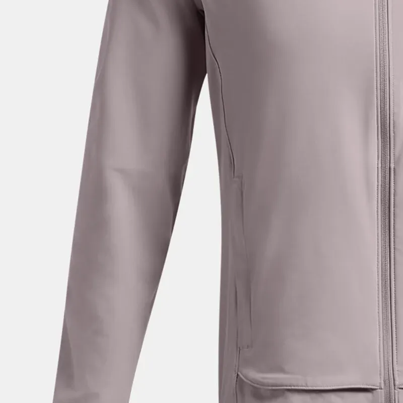 Under Armour FW24 Jackets Coats Men's Gray Purple-3