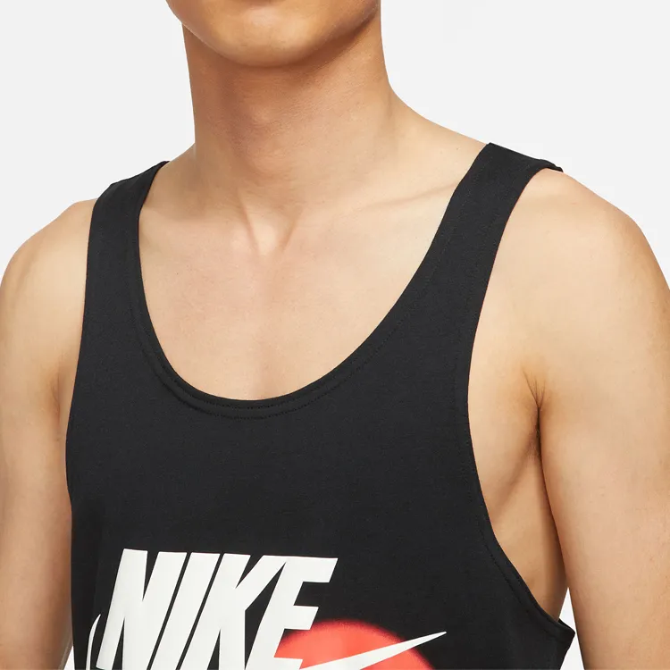Nike Tank Tops Men Black-3