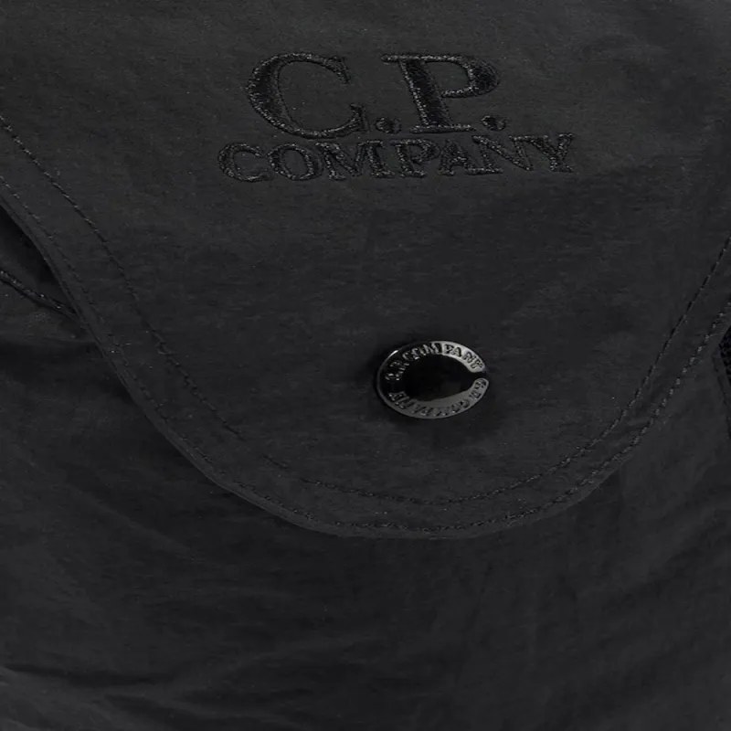 C.P.Company Fabric Crossbody Bag Mini Men's Black-3
