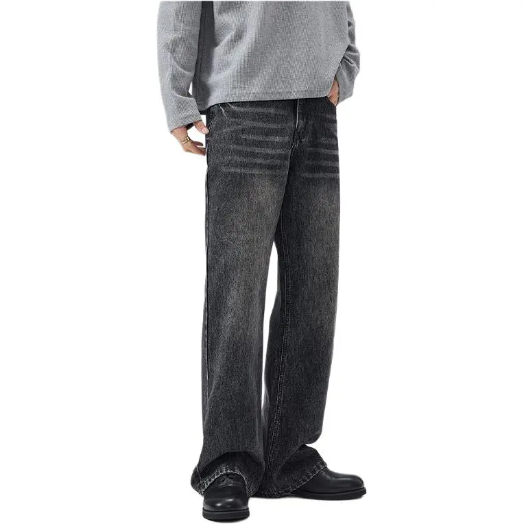 BEAR UNION Jeans Unisex Black Gray-2