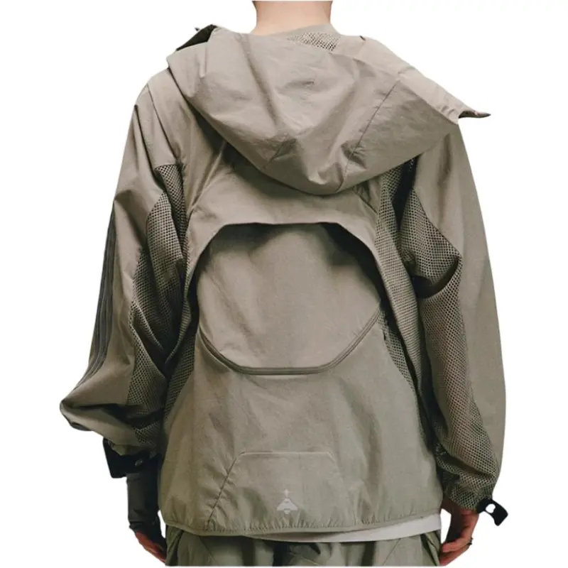 Hamcus X Adidas Originals Adidas Originals X HAMCUS Jackets Unisex Pebble Silver Gray-2