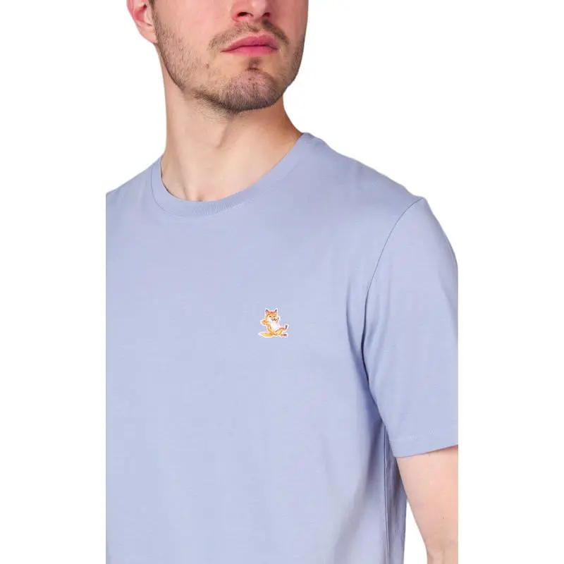 Maison Kitsune Chillax Fox Patch Crewneck T Shirt-4