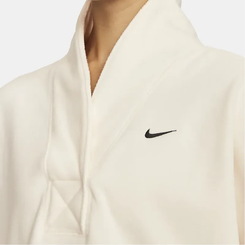 Nike Therma FIT One Therma FIT One Sweatshirt Women's Light Ivory White-7