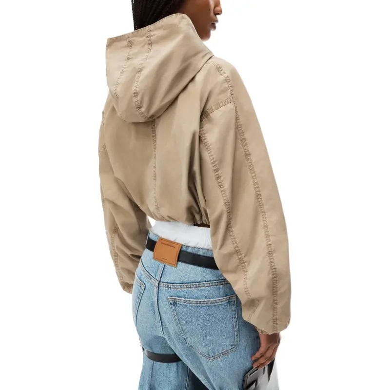 Alexander Wang Zip up Hooded Jacket-3