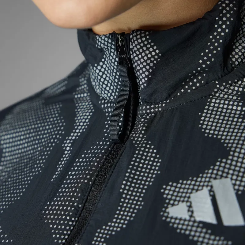 Adidas Free Shipping With AdiClub Ultimate Hi Vis Reflective 1/2 Zip Top-2