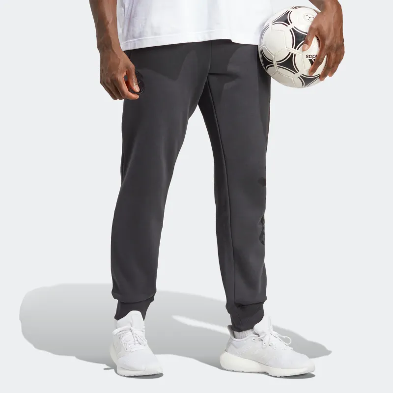 Adidas Knitted Sweatpants Men Carbon Black-1