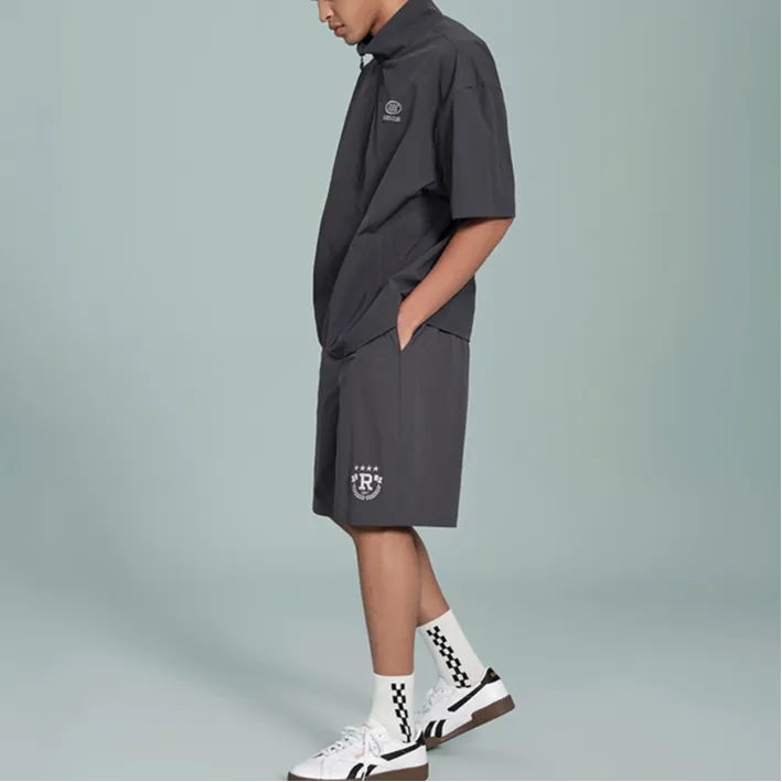 Reebok Sports Shorts Unisex Charcoal Black-4