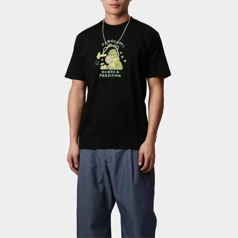 Carhartt WIP T Shirts Men Black-2