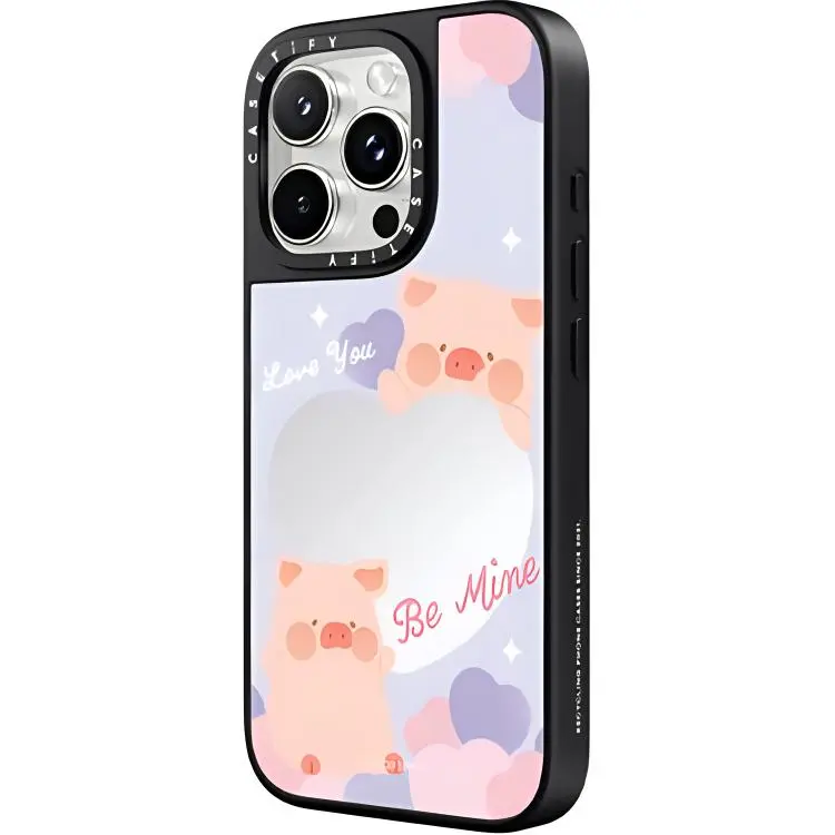CASETIFY TPU Material Lulu Pig Phone Cases Compatibility With IPhone 16 Collection Cute Style-1