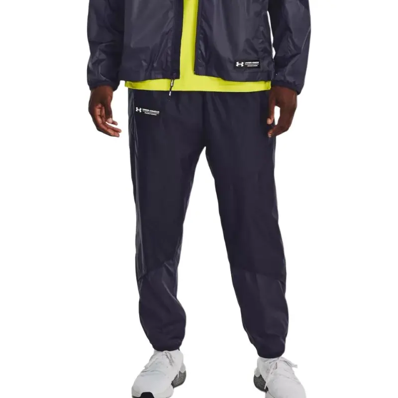 Under Armour RUSH Casual Pants Men's Gray Comes With Necklace-2