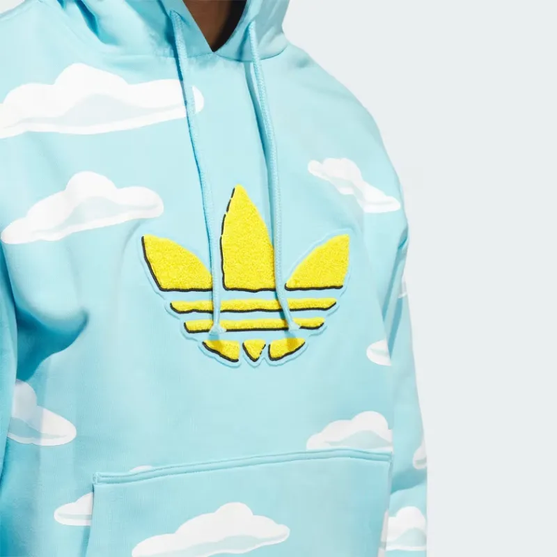 Adidas Originals Simpsons Cloud Sweatshirts Men Blue - POIZON