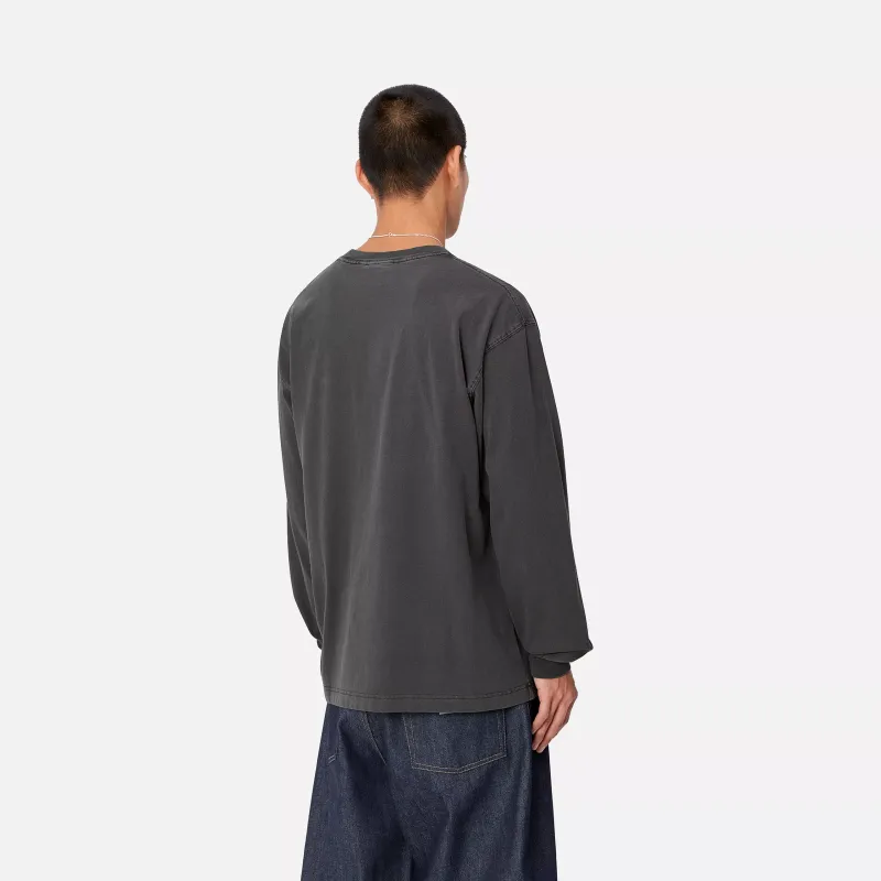 Carhartt WIP L/S Vista FW24 T-Shirt T-Shirt Men's Gray-2