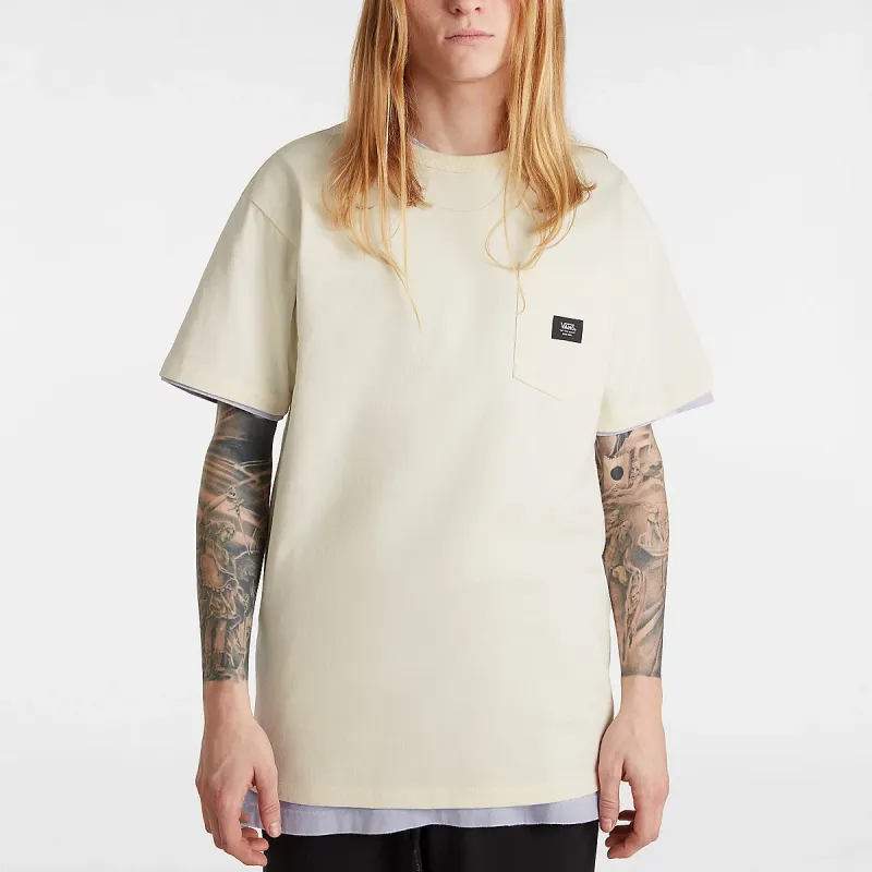 Vans OFF THE WALL T-Shirt Men Ecru-2