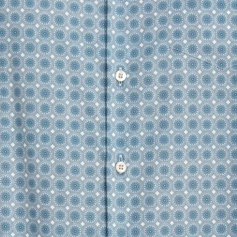 PRADA Shirts Men Gray Blue-3