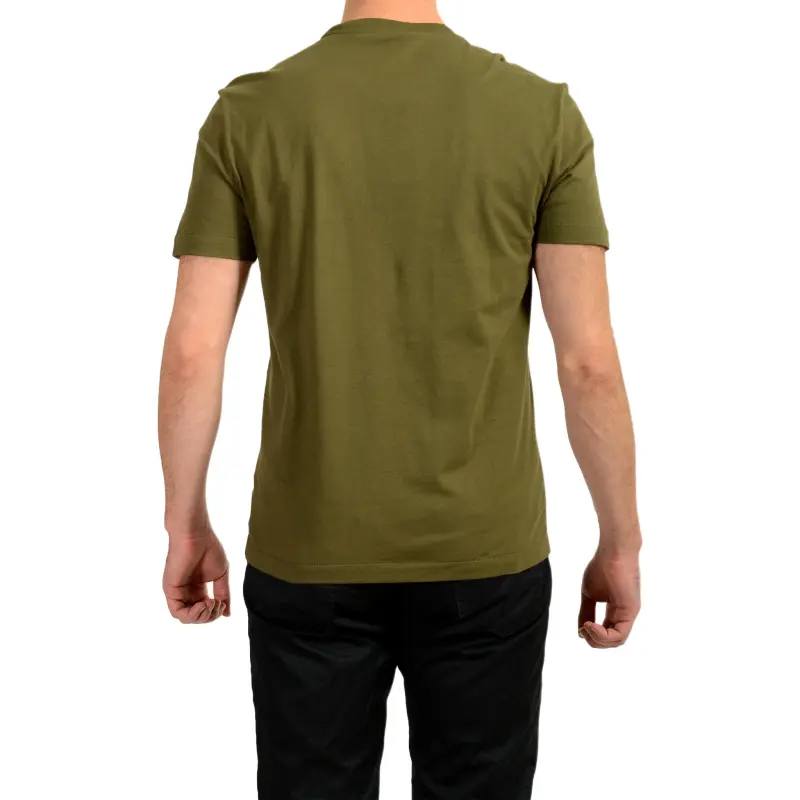 VERSACE SS24 T Shirt Men's Dark Green-3