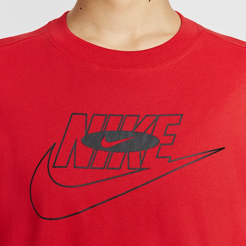Nike Sportswear T Shirt Women's University Red-3